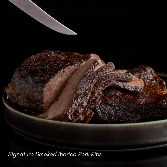 Signature Smoked Iberico Pork Ribs